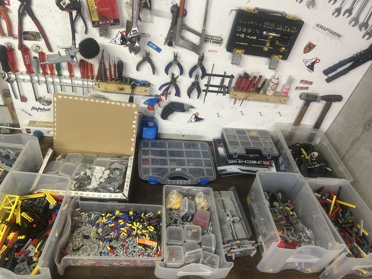 Lego Giocattoli: LEGO Technic Einzelteile / Konvolut – Usato da Oberurnen venduto da Black_Jack_2.4