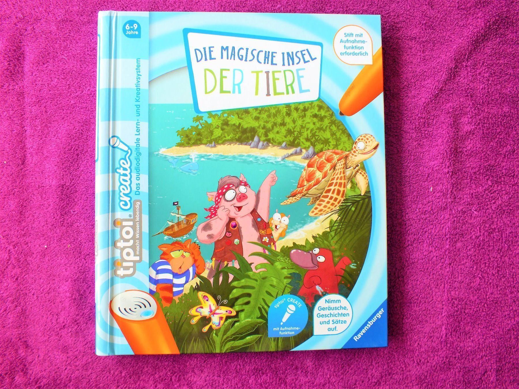 Bücher: tiptoi CREATE Buch – Die Magische Insel der Tiere – Gebraucht aus Müllheim Dorf von Seeeule01