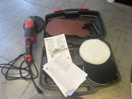 Einhell Winkelschleifer Set mit Zubehör und Koffer