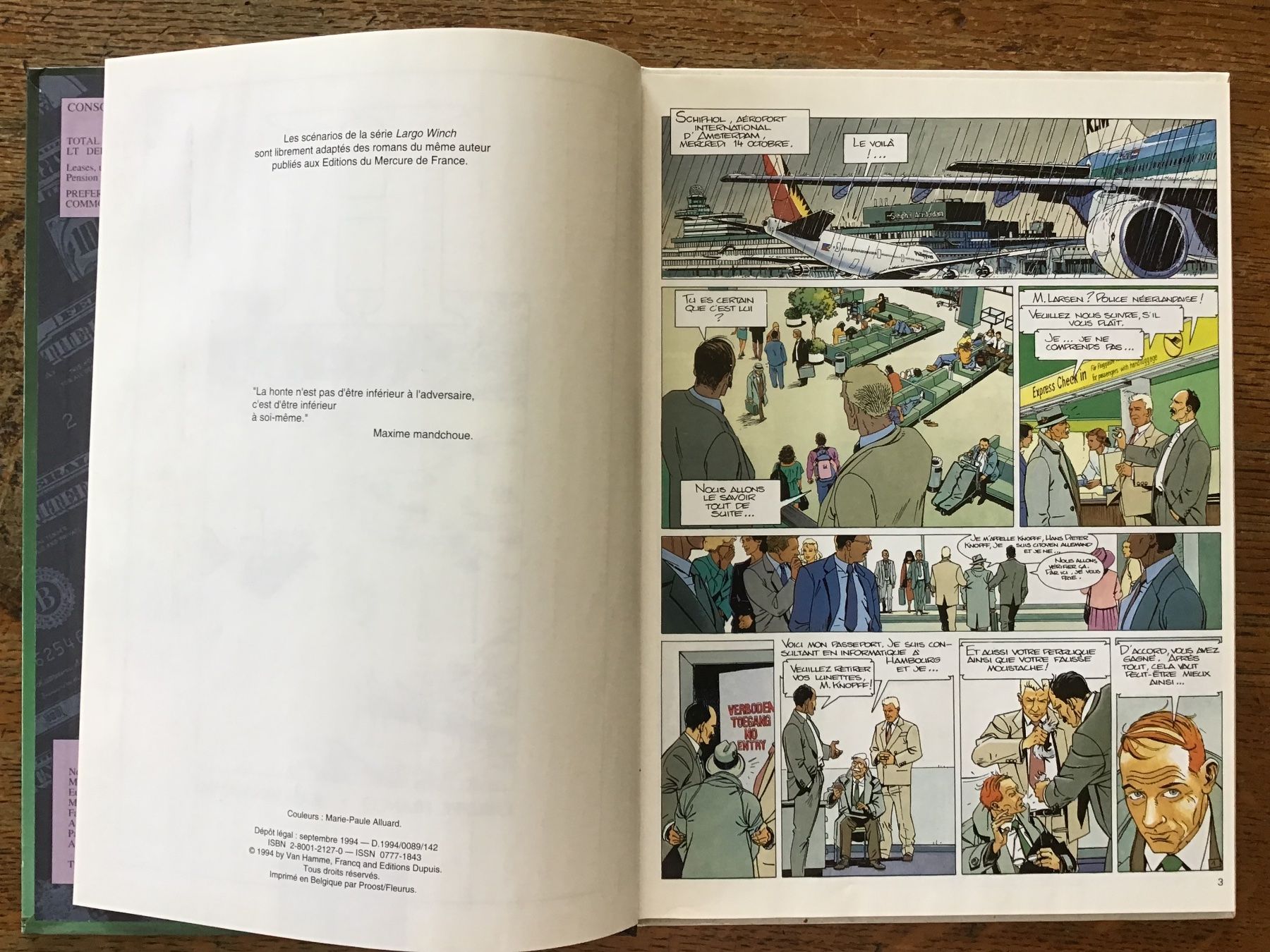 Fumetti: Largo Winch EO T5 – Usato da Fully venduto da Ruby97 1