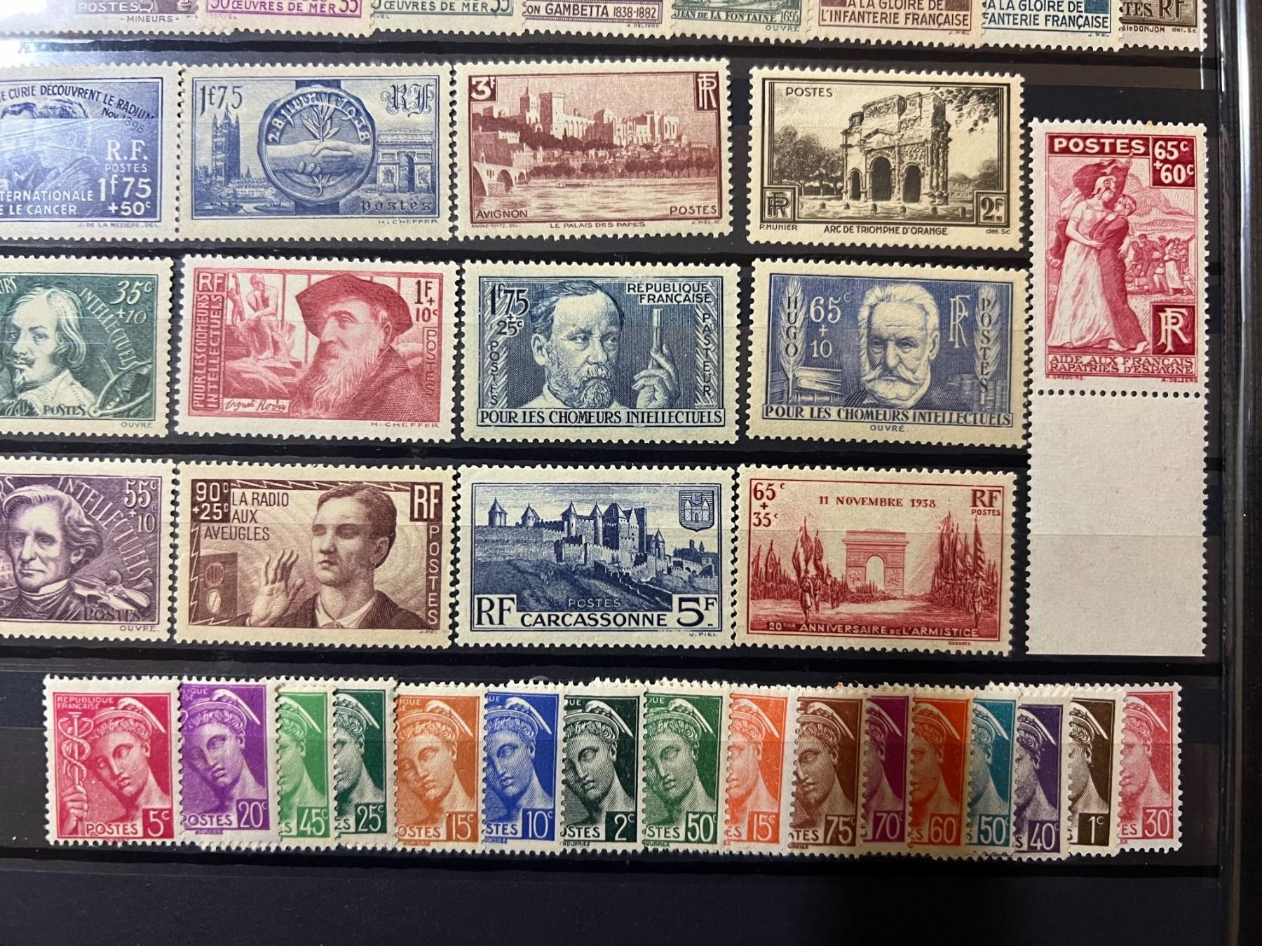 Tutti i francobolli: () Année complète 1938 Neufs** – Nuovo e nell'imballaggio originale da Lausanne venduto da ffhoud 3
