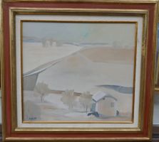 W. Eigenheer (1910-2002)paysage valaisan