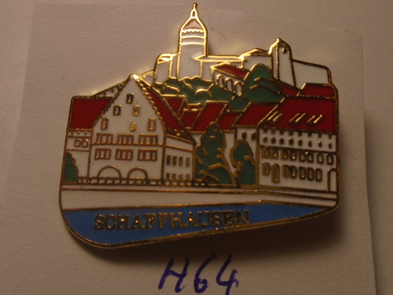 Placchette & Badge: 1 Schaffhausen Pin  (H64) – Usato da Winterthur venduto da Beli2000
