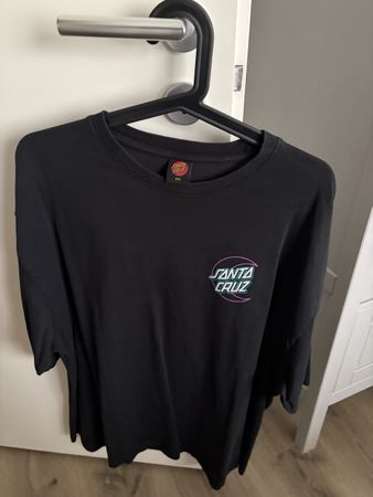 Santa Cruz T-Shirt, Schwarz, Groesse XXL, Top Zustand!