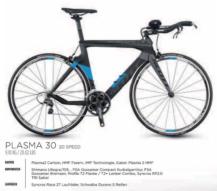 Biciclette: Scott Plasma Triathlon-/Zeitfahrrad – Usato da Wallisellen venduto da ridefree08 4
