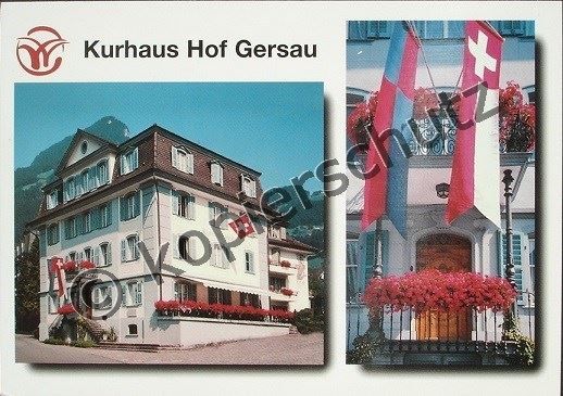 Ansichtskarten: GERSAU Kurhaus Hof – Gebraucht aus Jona von philajona