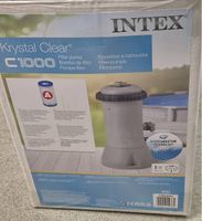 Intex Krystal Clear C1000 Filterpumpe – neu + Zusatzfilter