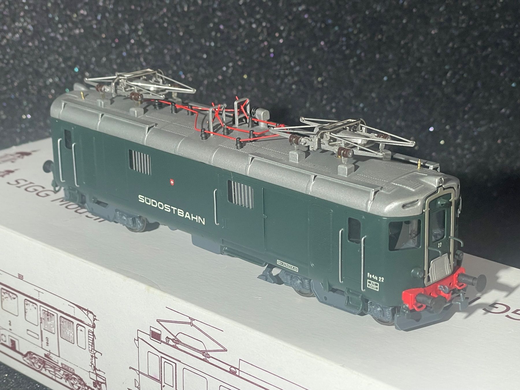 Modellini di ferrovie: SIGG- SOB,  De 4/4 - Digital – Nuovo (secondo la descrizione) da Pfäffikon SZ venduto da bkl_9zp9
