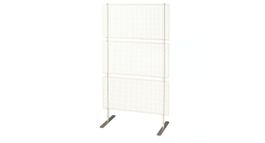 IKEA LUNGÖN Paravent, blanc extérieur, 140x80x40 cm
