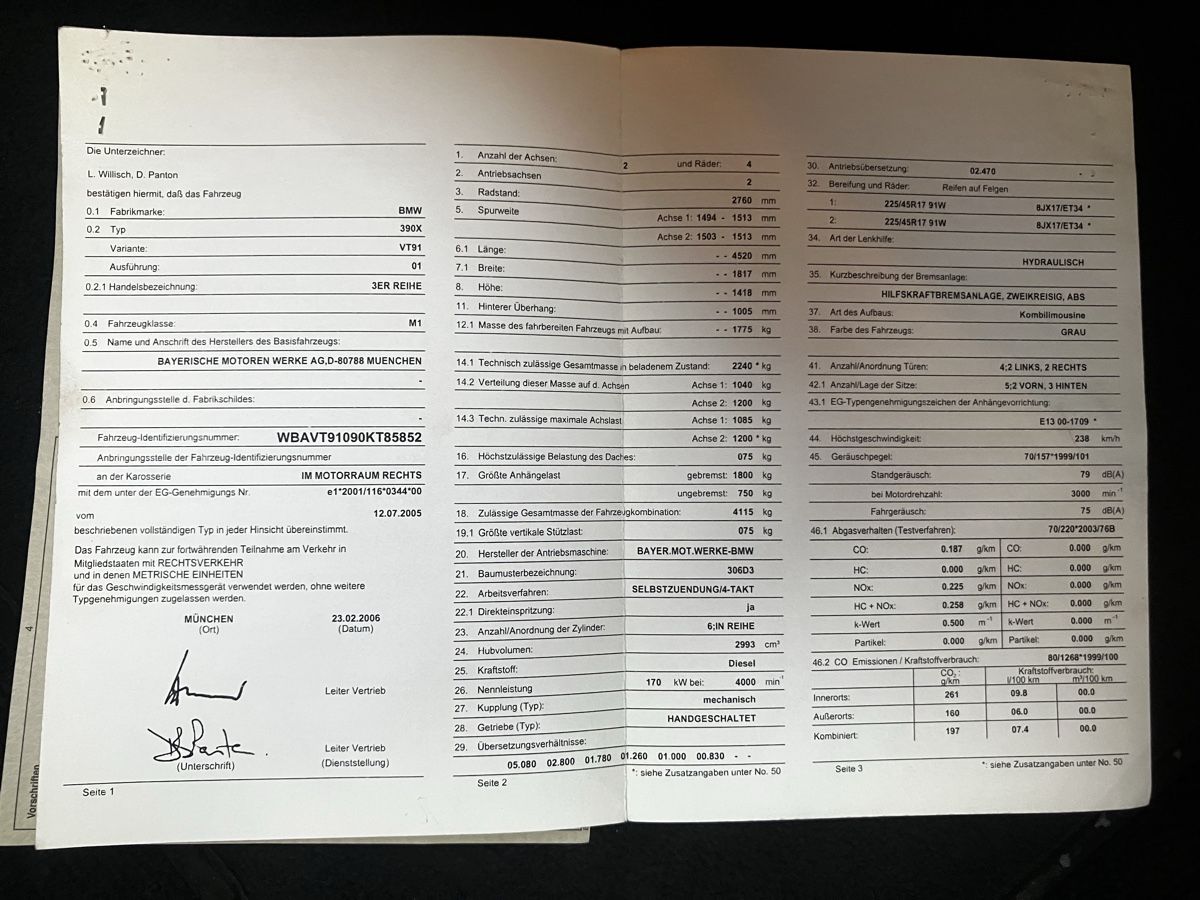 BMW Automobili: BMW 330xd touring – Usato da appenzell venduto da t_h_22s2 8