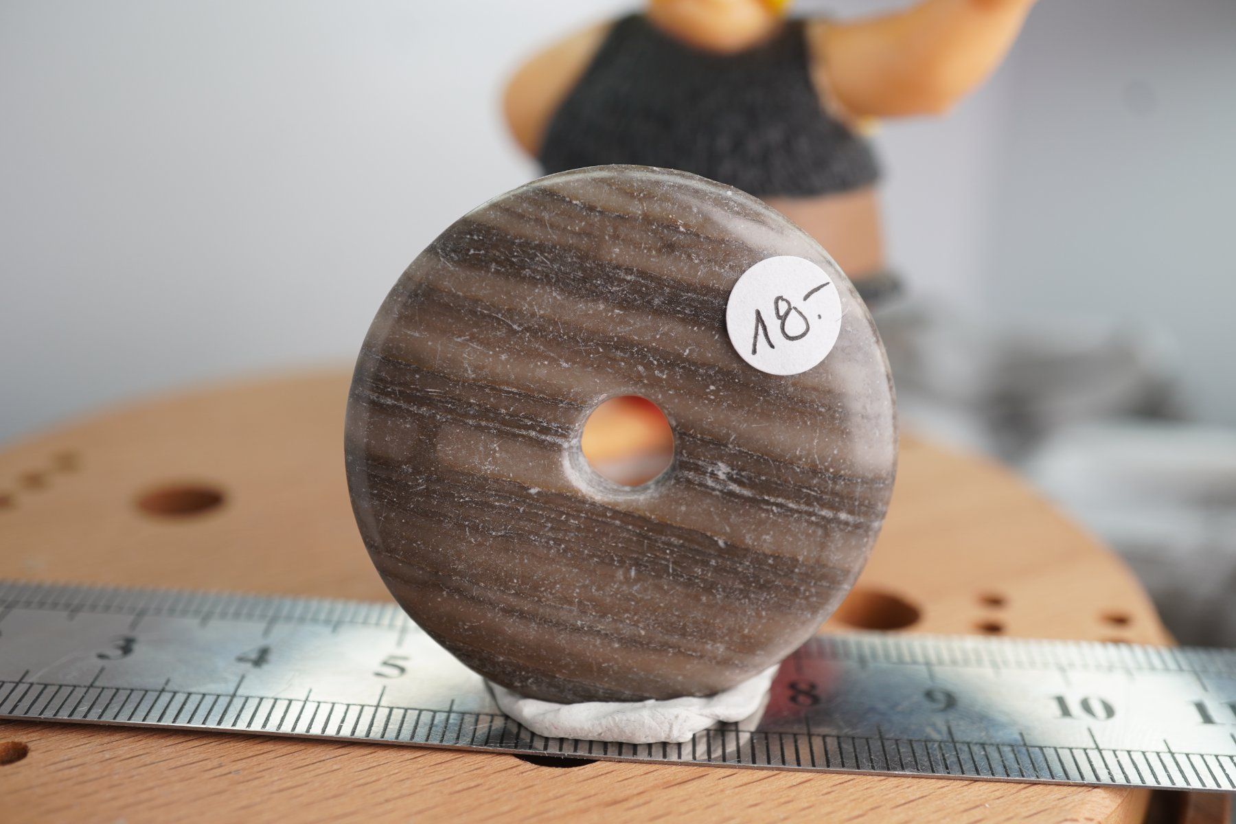 Minerali & Pietre curative: Zebra Jaspis   Pi Scheibe ca40mm   Ab 1.-(1) – Nuovo e nell'imballaggio originale da Eschenbach SG venduto da topstone 2