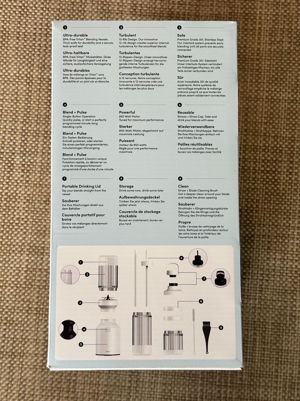 Elettrodomestici da cucina: BEAST Mighty Blender 850+ – Nuovo e nell'imballaggio originale da Emmenbrücke venduto da Dsfan 3
