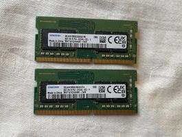 2× Samsung 8GB DDR4 SO-DIMM