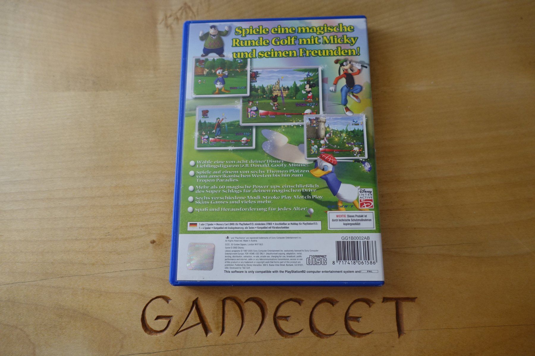 Sony Spiele: Disney Golf – Gebraucht aus Steinach von Gamecet 2