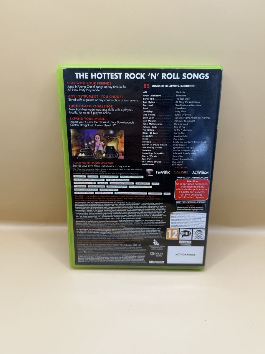 Spiele: Guitar Hero 5 XBOX 360 – Gebraucht aus Genève von sho_67qj 1