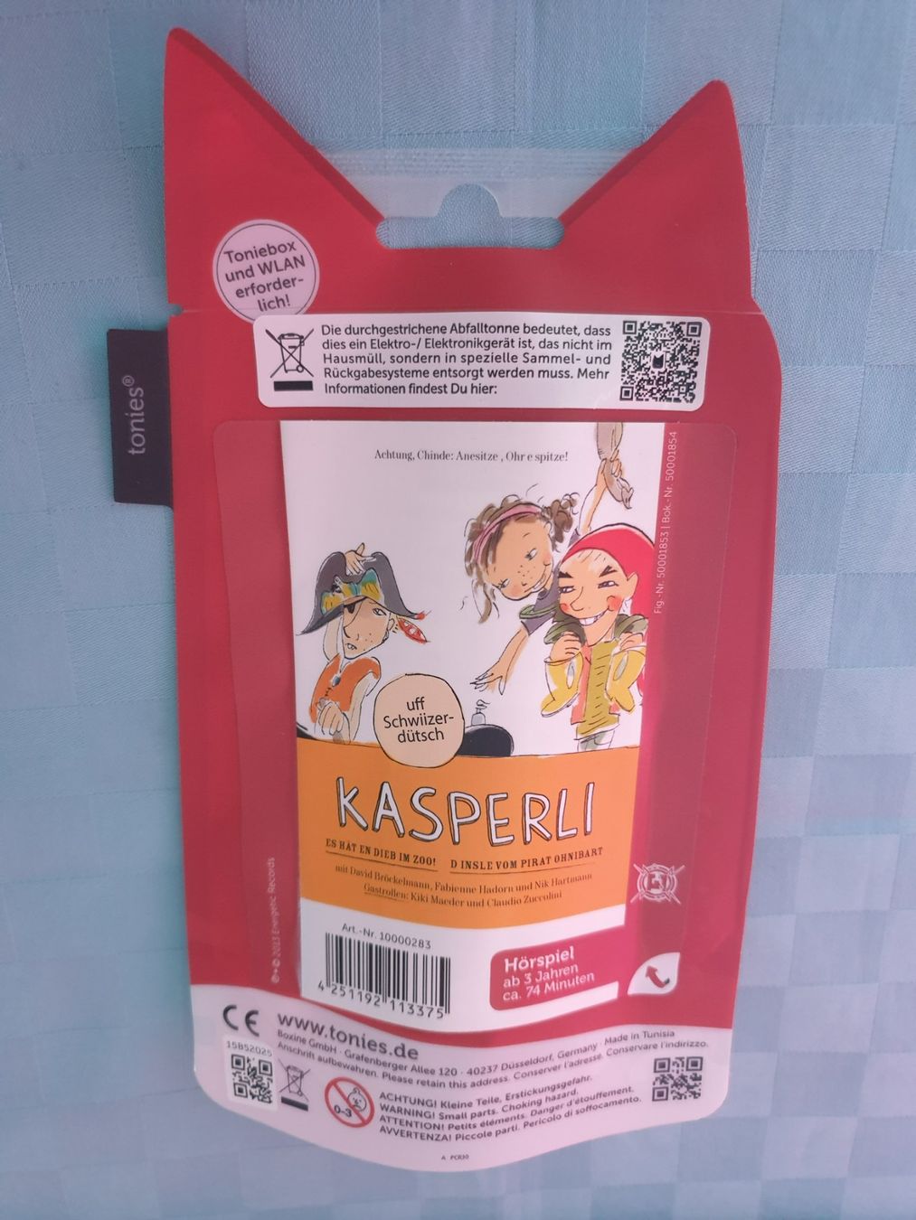 Audiolibri: KASPERLI Schwiizerdütsch Tonie Figur – Nuovo (secondo la descrizione) da Mörschwil venduto da spirspi 1