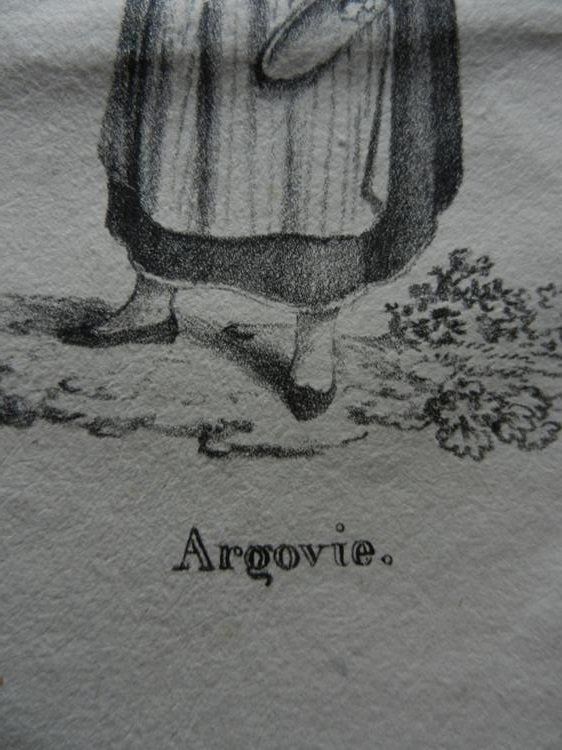 Gravures: Aargauer Tracht – D'occasion à Risch par Rischli15 9