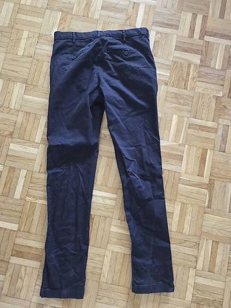 Uniqlo Slim Fit Chinohose Stretch Herren  Schwarz W32 / L34
