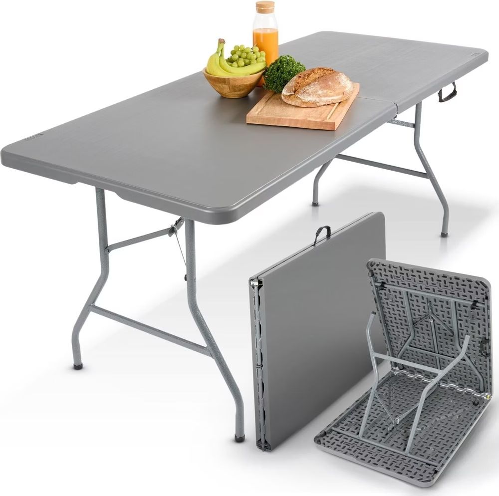 Tables: Arebos Klapptisch 180 cm Antrazhit – Neuf (Voir description) à Nebikon par warendiscount 1