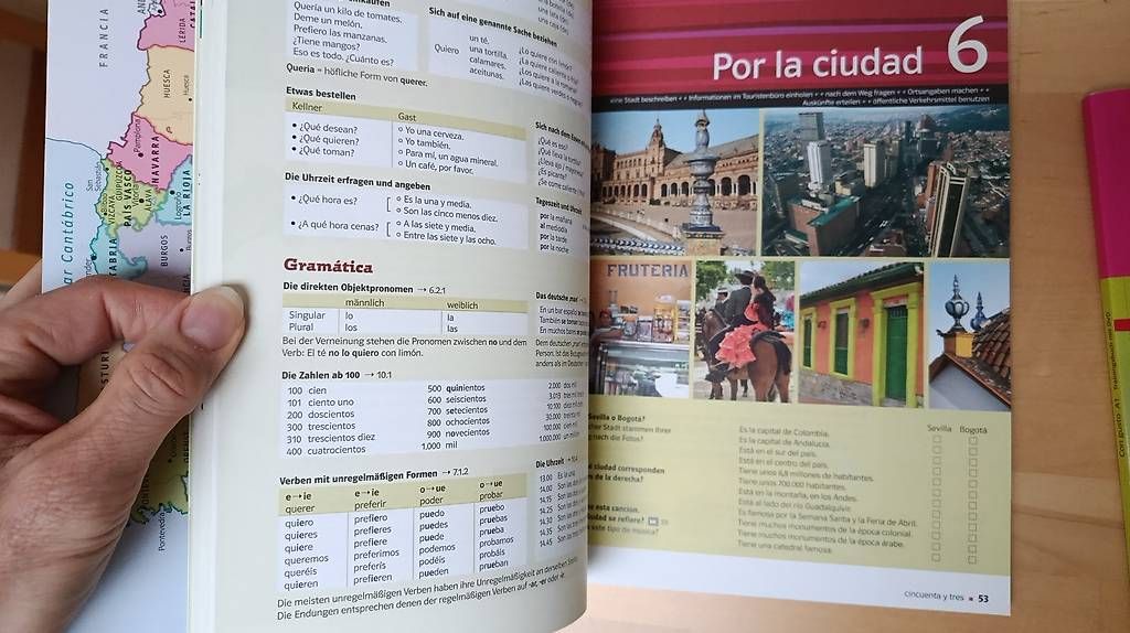 Bücher: Con Gusto A1 Spanisch Lehrbuch & Trainingsbuch – Neu und originalverpackt aus Olten von J.Gr 1