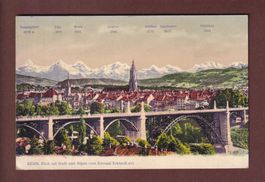 BERN - Blick vom Kursaal Schänzli aus - 1910