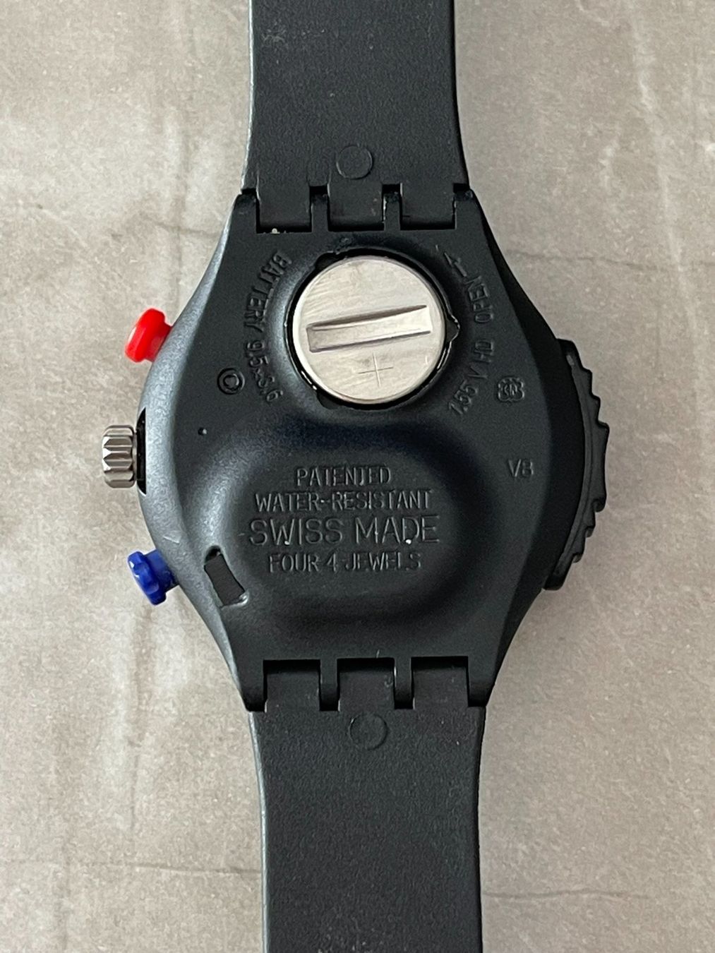 Swatch Orologi: Swatch Chronograph Power Timer – Swiss Made – Usato da Rheineck venduto da FGeissler 1
