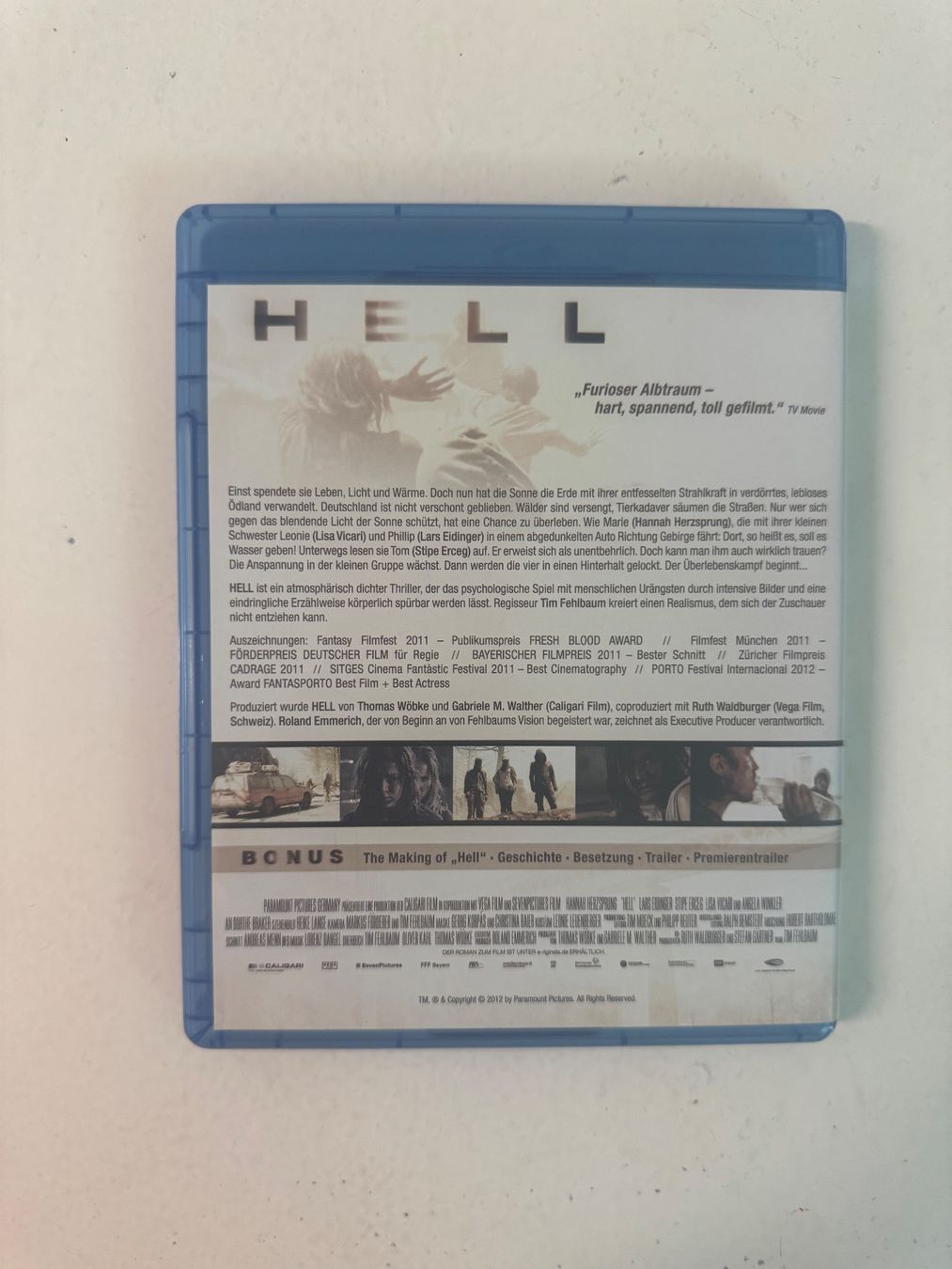 Tutti i DVDs: HELL. (BLU-RAY) RARITÄT – Usato da Basel venduto da san_2qlq 1