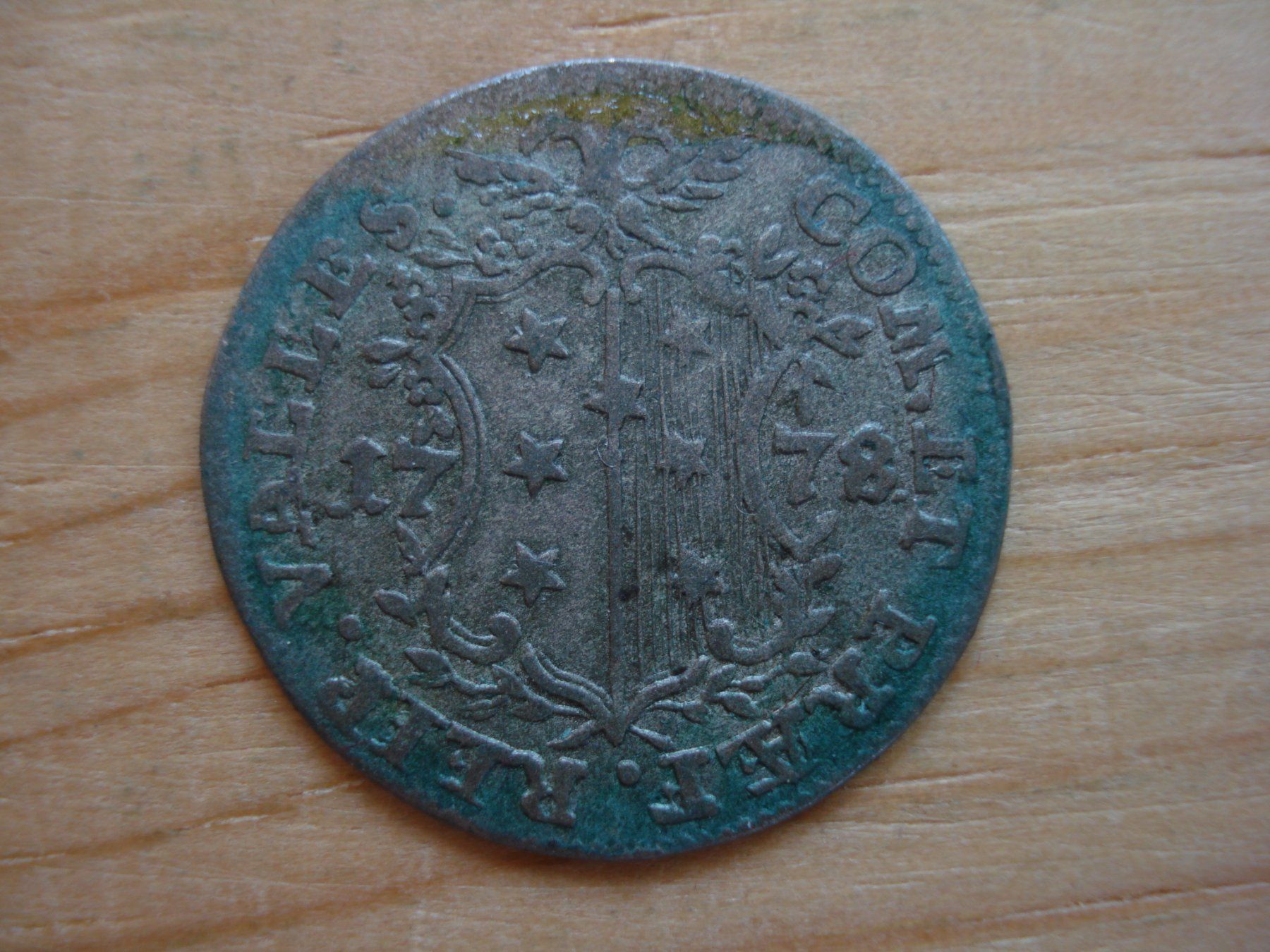 Alle Münzen: (P2) Wallis 1 Batzen 1778 – Gebraucht aus Erlach von Net-Coins