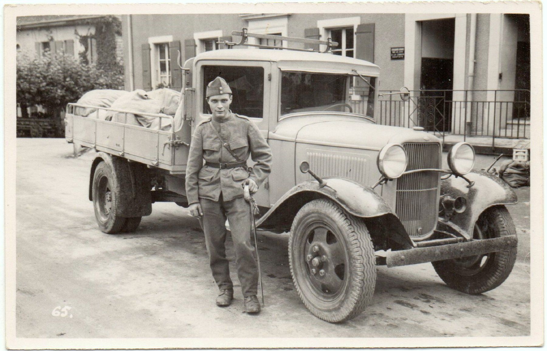 Cartoline postali: Militär MOBILISATION 1939 Lastwagen – Usato da Jona venduto da philajona