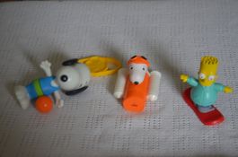 JEUX ENFANTS - SNOOPY + SIMPSON