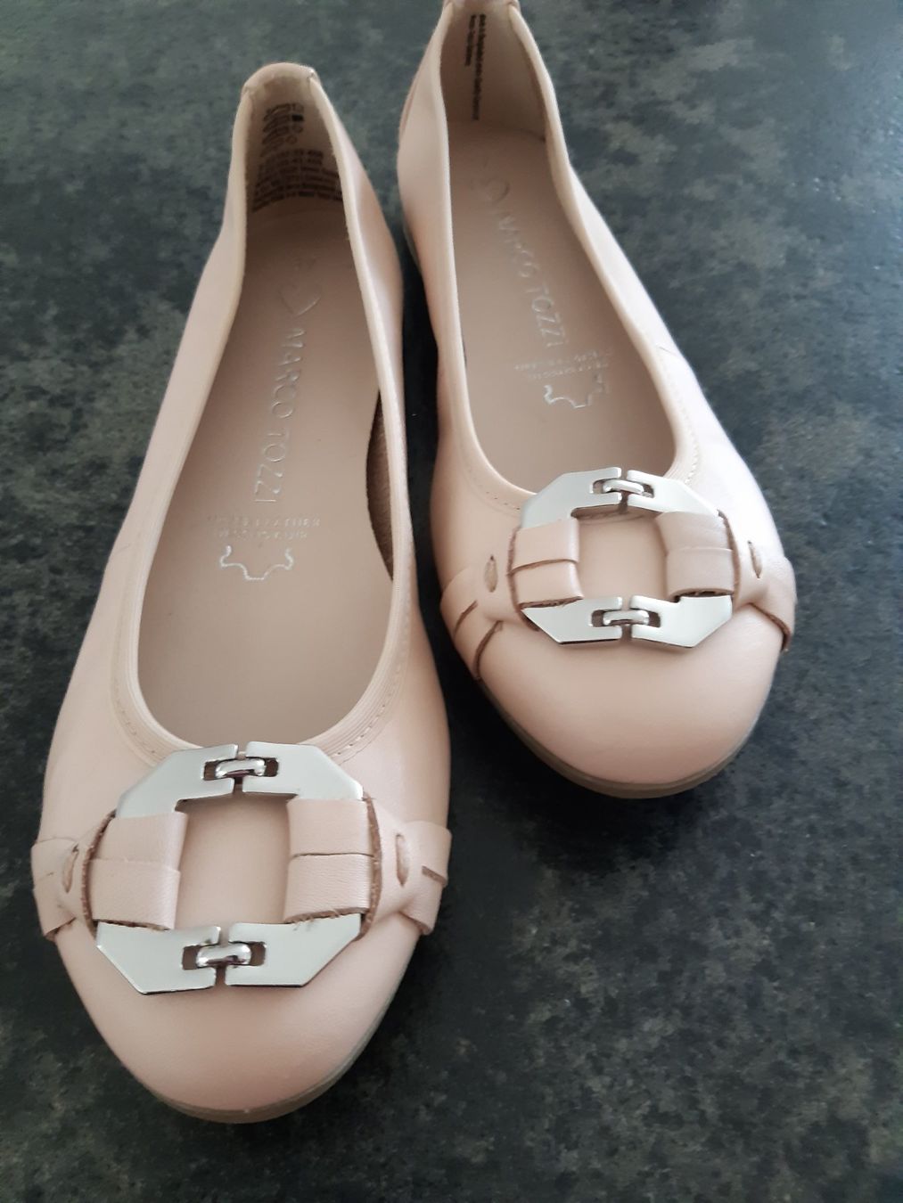 Scarpe da donna: Damenschuhe Marco Tozzi  beige  Grösse 37 – Nuovo (secondo la descrizione) da Wettingen venduto da beahu