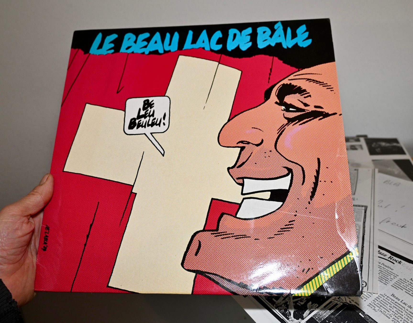 Dischi in vinile: SWISS rock LP 1984 Le Beau Lac De Bâle mit PROMO SHEETS – Usato da Pfaffhausen venduto da mono_rec 3
