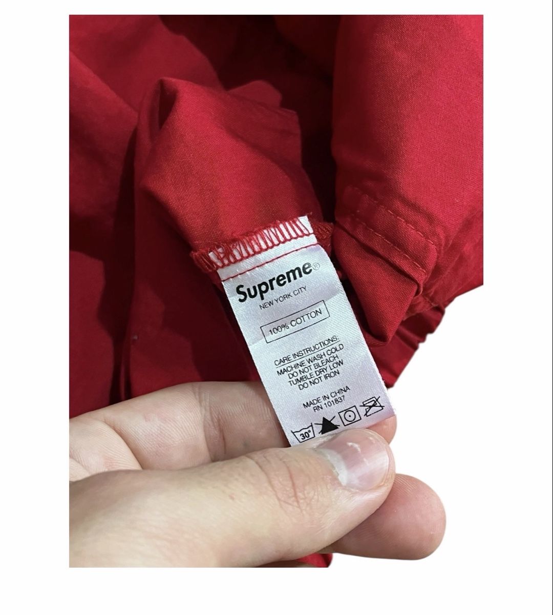 Supreme Giacche: Supreme Blouson Rot Jacke – Nuovo (secondo la descrizione) da Lachen SZ venduto da mima41 5