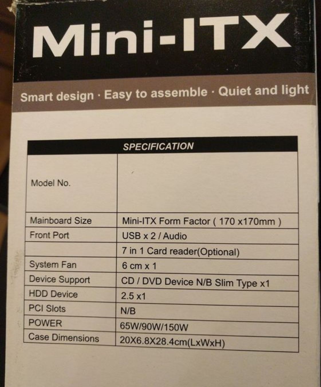 PC: Mini-ITX Pc, für Server etc. – Usato da Turbenthal venduto da baumstammrocker 1