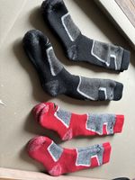Set of 4 pairs of ski socks size 35 & 36