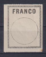 Francozettel Nr. 1 ** - Bug und Fleck - Kat. 500.-- billigst