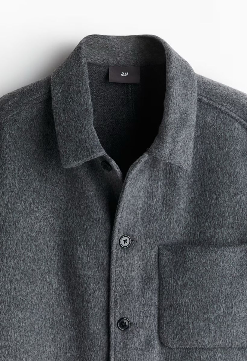 H&M Camicie: ANGERAUTES OVERSHIRT IN REGULAR FIT – Nuovo e nell'imballaggio originale da Les Prés-d'Orvin venduto da Karli22 1