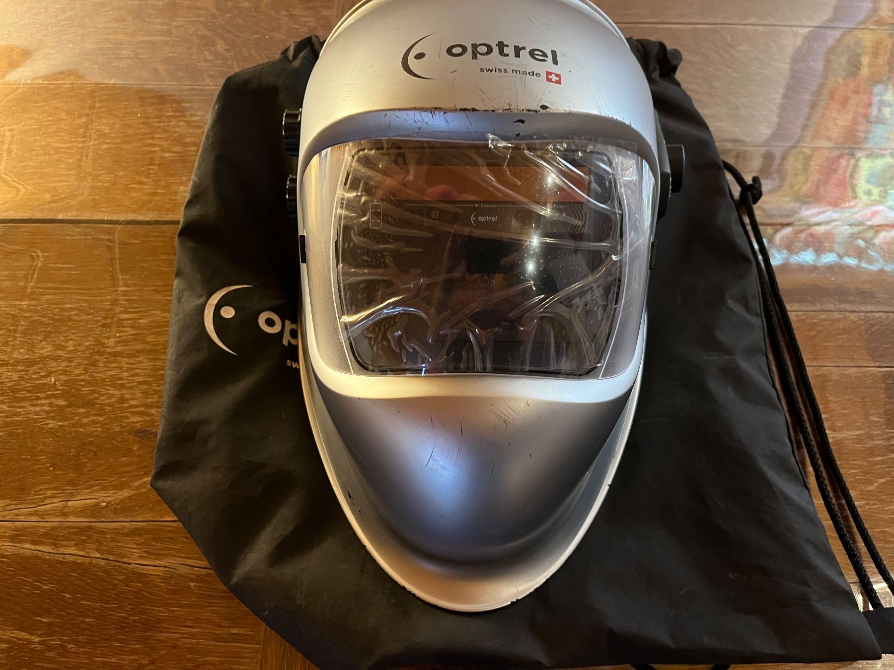 Optrel Saldatori: Schweisshelm Optrel Crystal 2.0 – Usato da Cressier FR venduto da schmidli010