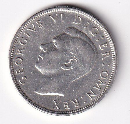 Tutti le monete: Grossbritanien half crown 1944vorz-unz – Usato da Neuchâtel venduto da karlpierrino 1