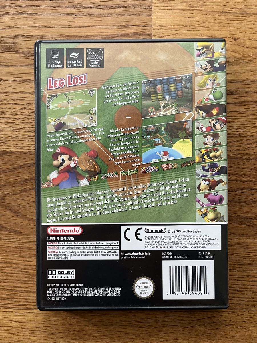 Jeux: Mario Superstar Baseball - Gamecube - Top Zustand – D'occasion à Baden par tob_t8gw 1