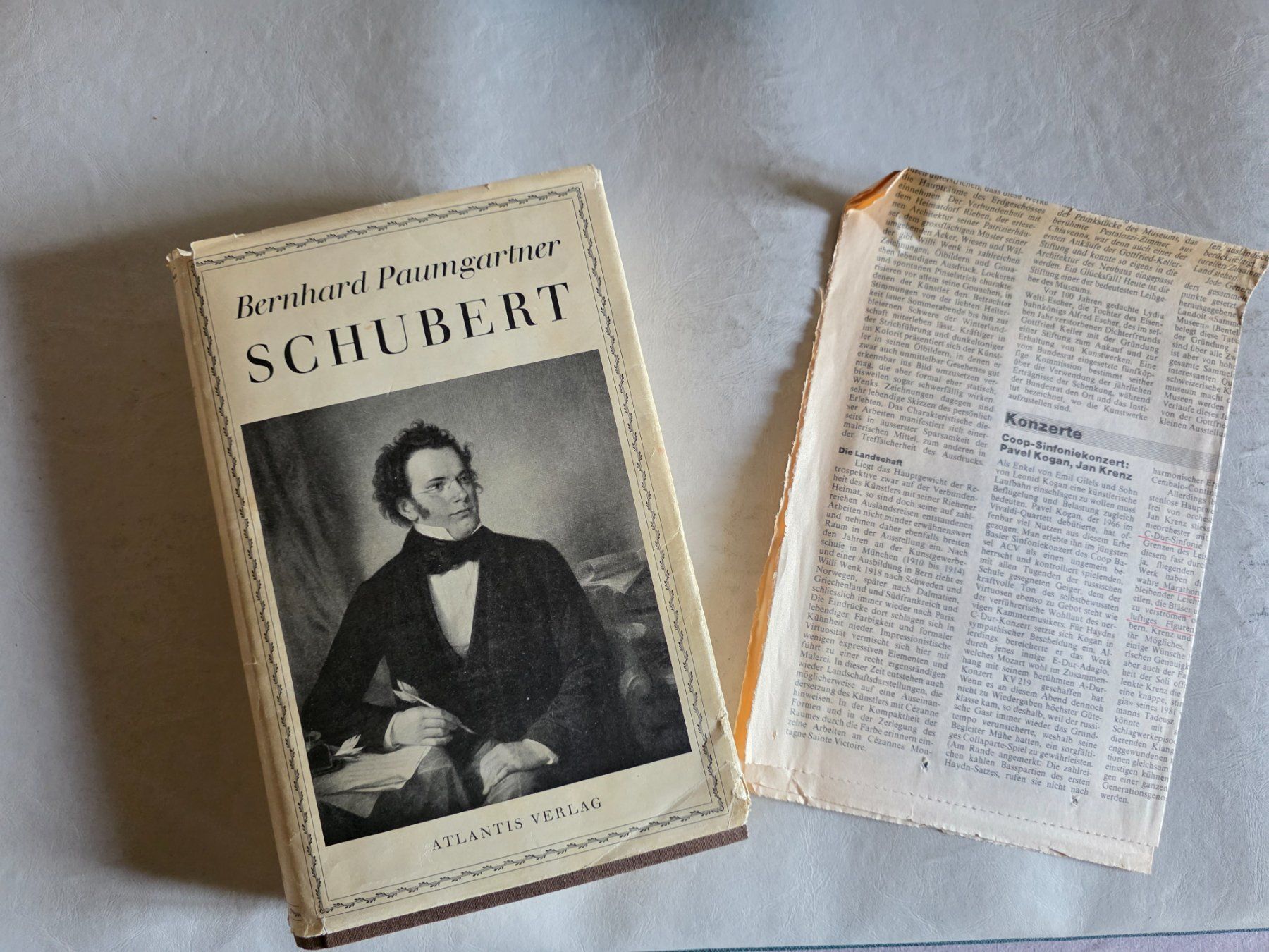 Libri: Bernhard Paumgartner - SCHUBERT Atlantis Verlag 1947 – Usato da Walterswil BE venduto da Lonitti 4