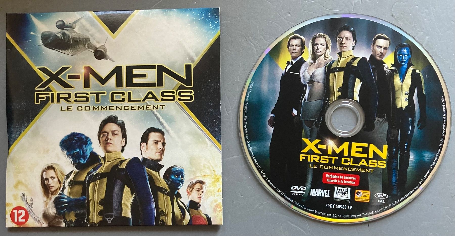 Alle DVDs: X-MEN:  FIRST CLASS (LIMITED EDITION : BLU-RAY + DVD) – Gebraucht aus Poliez-Pittet von Newtown-Records 5