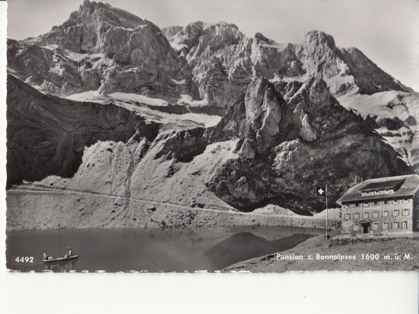 Cartoline postali: Bannalpsee 1955 – Usato da Bürglen TG venduto da StampGraf