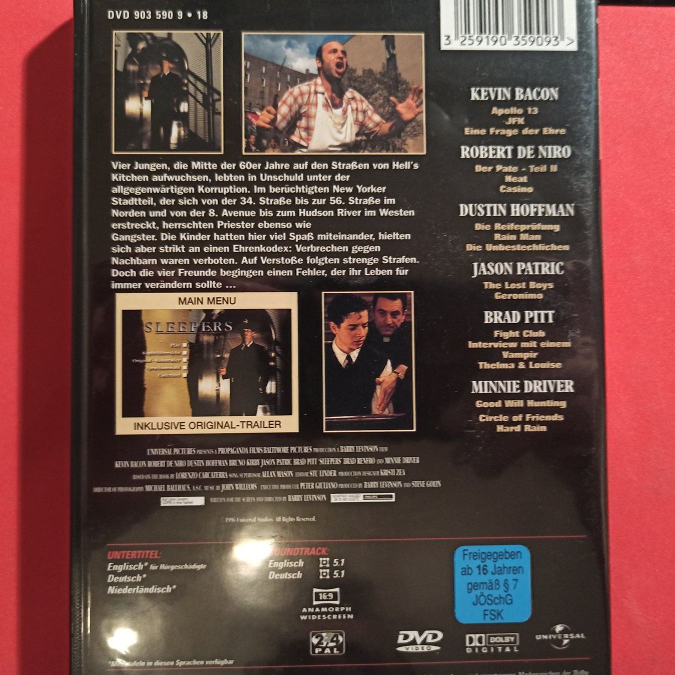 Tutti i DVDs: Sleepers – Usato da Dübendorf venduto da kb86_MOVIE 1