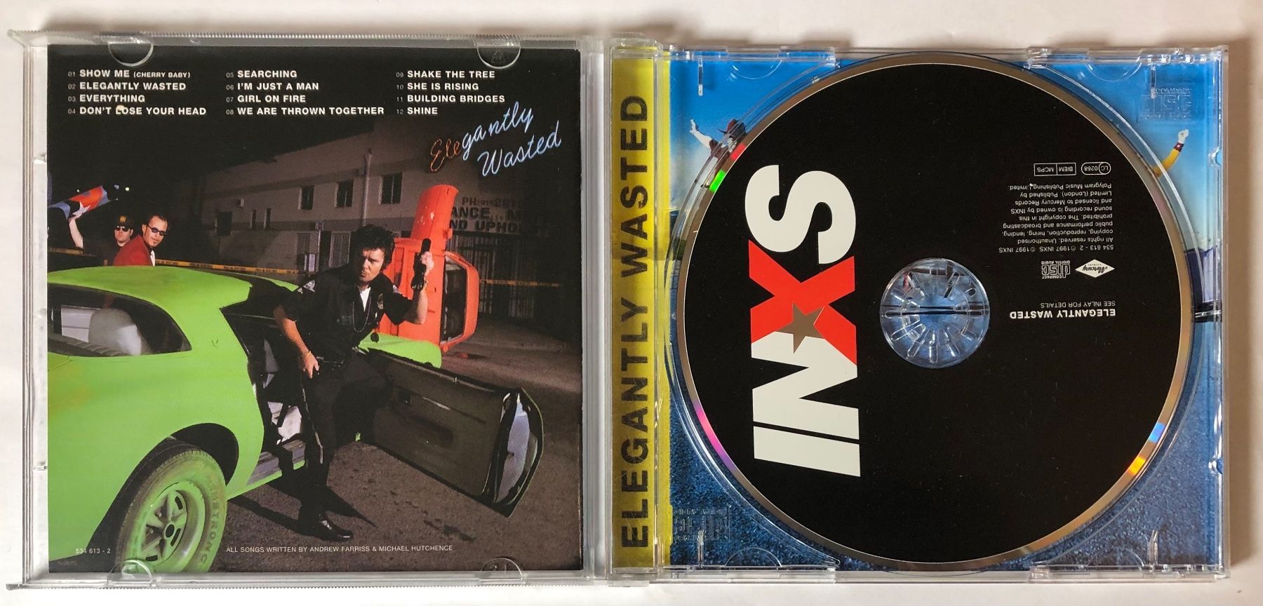 CDs: INXS - ELEGANTHY WASTED – D'occasion à Poliez-Pittet par Newtown-Records 2