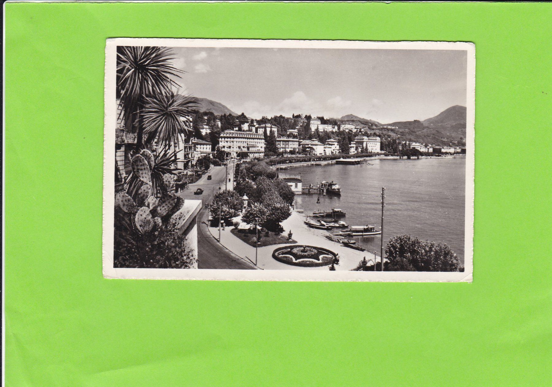 Ansichtskarten: Lugano-Paradiso – Gebraucht aus St. Peterzell von neckertal