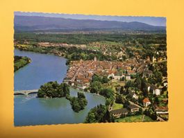 Rheinfelden Aargau Flugaufnahme