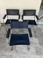 3 stilvolle Freischwinger-Stühle  modernen Design !