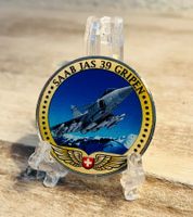 Gedenkmedaille Saab JAS 39 Gripen Schweizer Luftwaffe