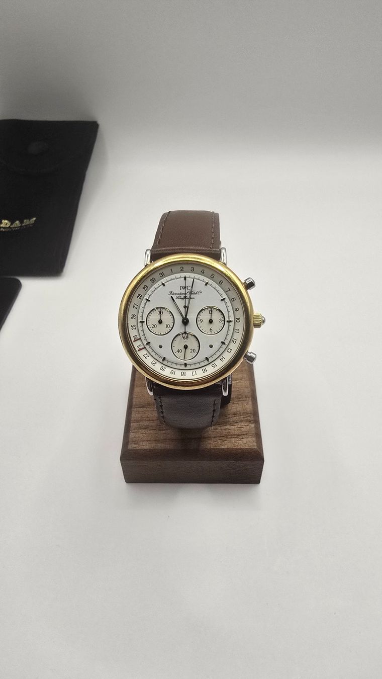 IWC Orologi: IWC Chronograph Gold/Stahl – Usato da Wangen b. Olten venduto da Hhh95 1